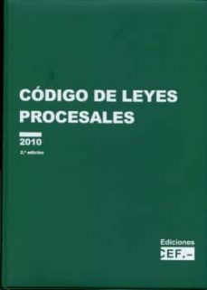 codigo de leyes procesales  (2ª ed.)-9788445417119