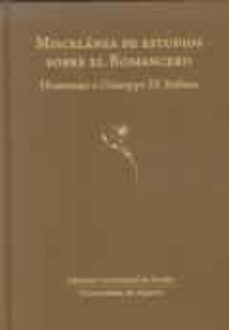 miscelanea de estudios sobre el romancero-9788447217519
