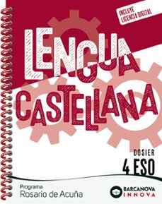 rosario de acuña 4º eso. dosier. lengua castellana innova 2-9788448962319