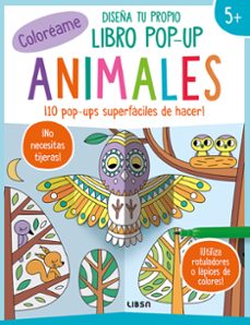 animales diseña tu propio libro pop up-9788466245319