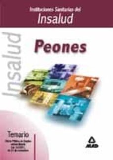 peones de las instituciones sanitarias del instituto nacional de salud: temario-9788466508919