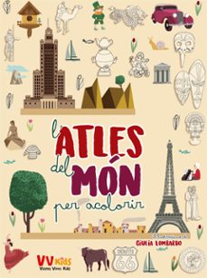 atles del mon per acolorir (vvkids)-9788468243719
