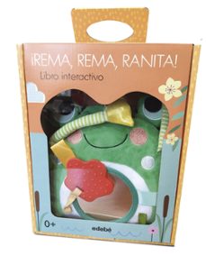 ¡rema, rema, ranita! libro interactivo para bebes-9788468363219