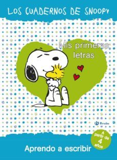 snoopy: mis primera palabras. aprendo a escribir-9788469600719