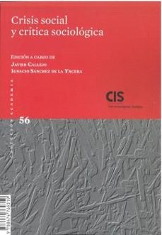 crisis social y critica sociologica 56-9788474769319