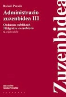 administrazio zuzenbidea iii-ramon parada vazquez-9788474855319