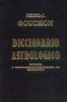 diccionario astrologico-h. j. gouchon-9788476270219
