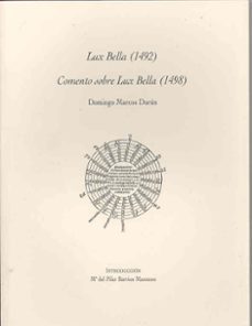lux bella (1498), comento sobre lux bella (1498) (ed. facsimil)-domingo marcos duran-9788477234319
