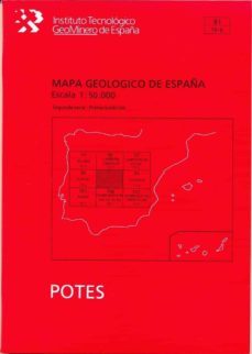 potes: mapa geologico de españa (1:50000)-9788478401819