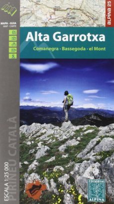 alta garrotxa comanegra bassegoda el mont mapa i guia excursionis ta-9788480905619