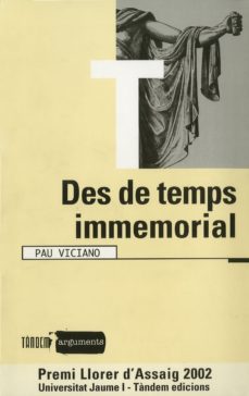 des de temps immemorials-9788481314519