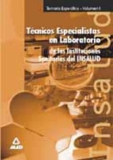 laboratorio i: temario especifico insalud-9788483117019