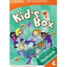 kid s box for spanish speakers level 4 flashcards (pack of 85)-9788483239919