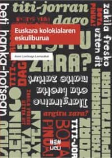 euskara kolokiararen eskuliburua-asier larrinaga larrazabal-9788484387619