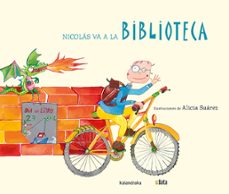 nicolas va a la biblioteca ( bata con pictogramas ) coleccion makakiños-9788484643319