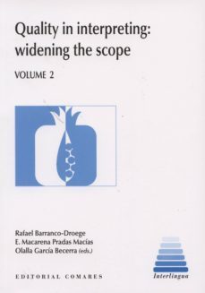 quality in interpreting: widening the scope, ii-rafael barranco droege-9788490450819