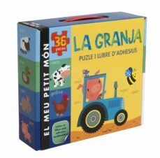 la granja. puzle i adhesius-9788490576519