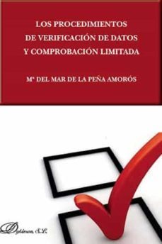 procedimientos de verificacion de datos y comprobacion limitada-mª del pilar de la peña amoros-9788490851319