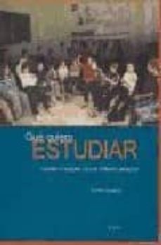 que quiero estudiar: cuaderno soporte para la reflexion personal: la orientacion formativa del joven-teofilo solana-9788497462419