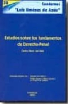 estudios sobre los fundamentos de derecho penal-9788497729819
