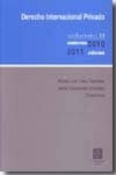 derecho internacional privado, tomo ii (11ª ed.)-alfonso luis calvo caravaca-9788498367119