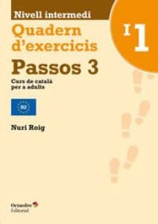 passos 3, intermedi 1, curs de catala per a adults. quadern dexercicis-9788499215419