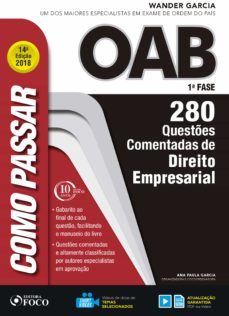 como passar na oab 1ª fase: direito empresarial (ebook)-9788582422519