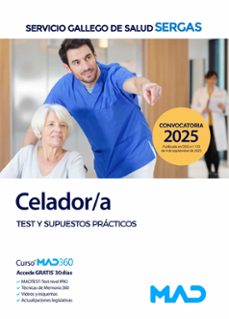 celador/a test y supuestos practicos servicio gallego de salud (sergas)-9791370280819