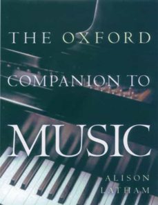 the oxford companion to music-alison latham-9780198662129