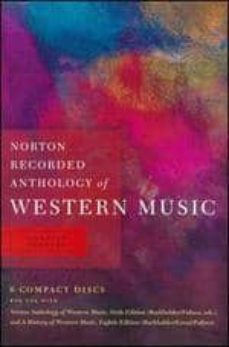 norton anthology of western music (6 audio cds)-9780393113129