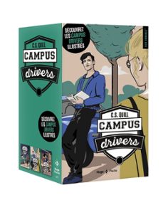 campus drivers coffret illustre - coffret tomes 01 a 03 (ebook)-c.s. quill-9782755662429