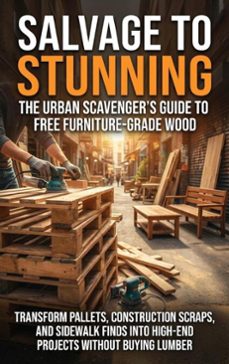 salvage to stunning: the urban scavenger's guide to free furniture-grade wood (ebook)-caleb prescott-9783565139729