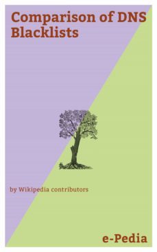 e-pedia: comparison of dns blacklists (ebook)-9788026855729