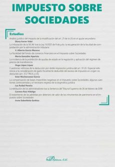 impuesto sobre sociedades. monografico nueva fiscalidad 2022. (ebook)-9788411225564