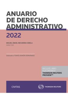civitas: anuario de derecho administrativo-miguel angel recuerda girela-9788411255929