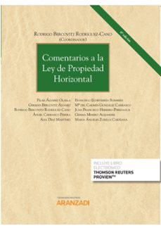 comentarios a la ley de propiedad horizontal-rodrigo bercovitz rodriguez cano-9788413092829
