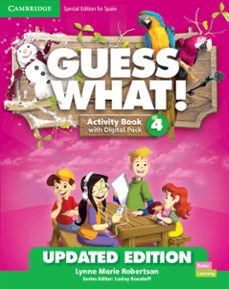 guess what! level 4 activity book with digital pack and home booklet special edition for spain updated-9788413221229