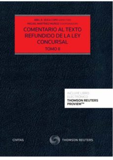 comentario al texto refundido de la ley concursal-9788413464329