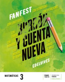 matematicas 3º primaria proyecto fanfest-9788414037829