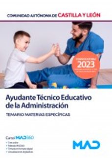 ayundante tecnico educativo de la comunidad autonoma de castilla y leon. temario materias especificas-9788414275429