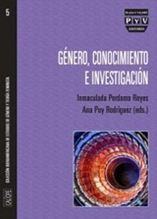 genero, conocimiento e investigacion-inmaculada perdomo reyes-9788415271529