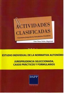 actividades clasificadas (2ª ed)-cesar tolosa tribiño-9788415412229