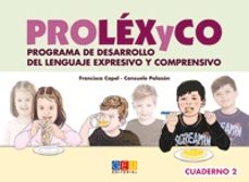 prolexyco cuaderno 2-francisca capel-9788416361229