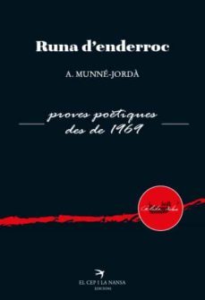 runa d enderroc. proves poètiques des de 1969-9788417756529