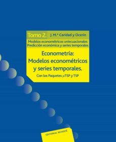 econometria, 2: modelos econometricos y series temporales-j.m. caridad y ocerin-9788429126129
