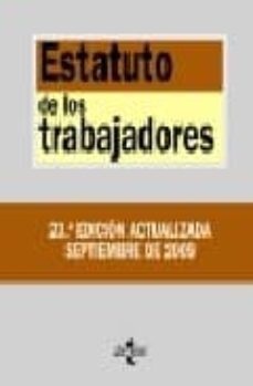 estatuto de los trabajadores (23ª ed.)-jesus cruz villalon-jesus maeztu gregorio de tejada-9788430949229