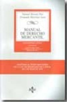 manual de derecho mercantil vol. ii: contratos mercantiles. derec ho de los titulos-valores. derecho concursal-9788430951529