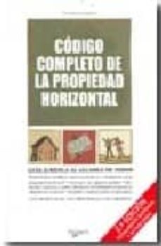 codigo completo de la propiedad horizontal-eva marchal bermudez-9788431535629