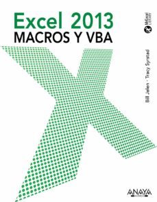 excel 2013. macros y vba-9788441533929