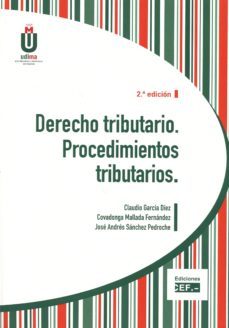 derecho tributario. procedimientos tributarios-claudio garcia diez-9788445432129